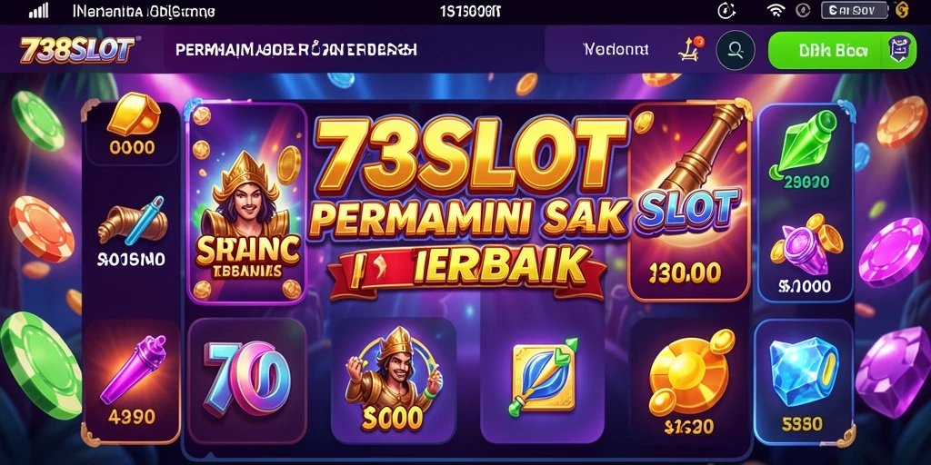 Screenshot gameplay 738SLOT menampilkan mesin slot yang memukau.