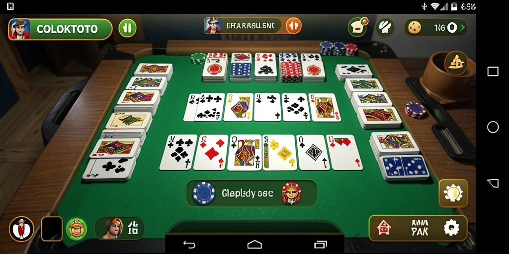 Tampilan gameplay seru dan interaktif dalam COLOKTOTO.