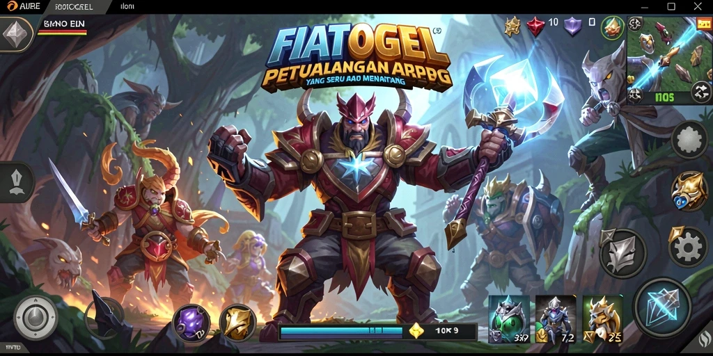 Gameplay menarik dari FIATOGEL dengan aksi ARPG yang seru.