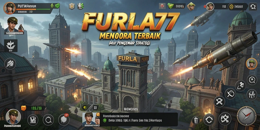Tampilan gameplay <strong>FURLA77</strong> yang menakjubkan dalam Tower Defense.