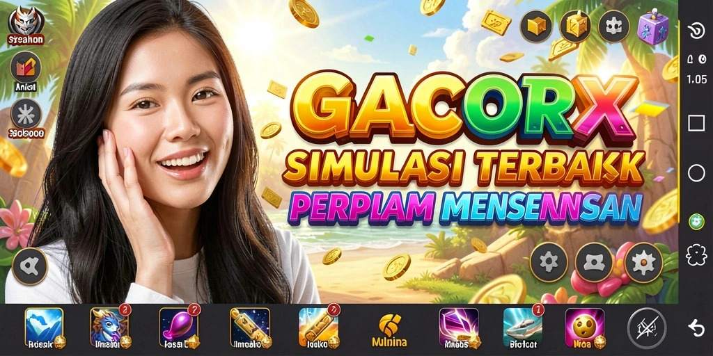 Tampilan gameplay GACORX yang menakjubkan dan interaktif.