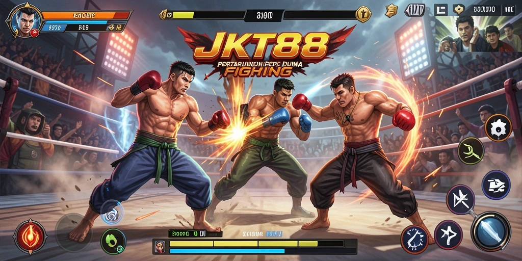 Gameplay JKT88 yang intens dan mendebarkan, siap memukau para penggemar Fighting.
