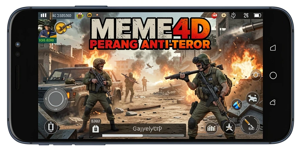 Gameplay seru dengan aksi tembak-menembak yang mendebarkan.