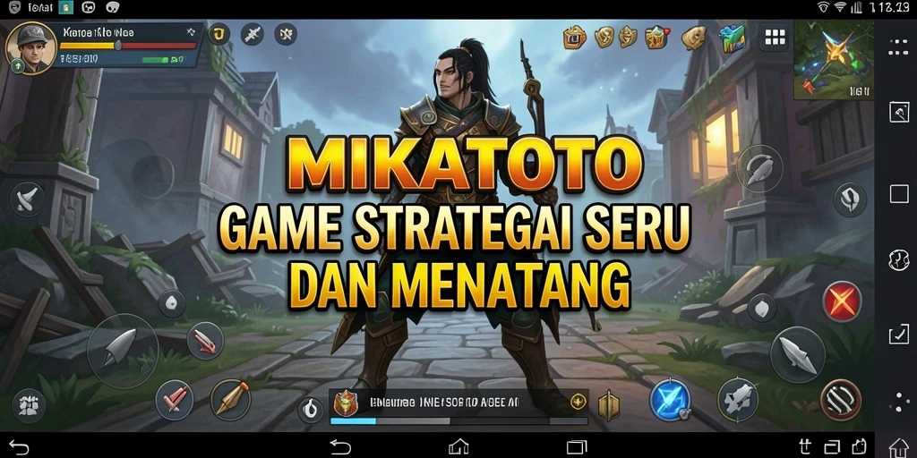 Screenshot MIKATOTO menampilkan aksi strategi yang mendebarkan.