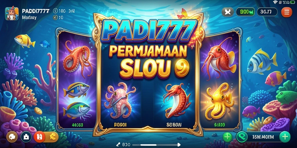 Menampilkan gameplay seru dan menyenangkan di PADI777