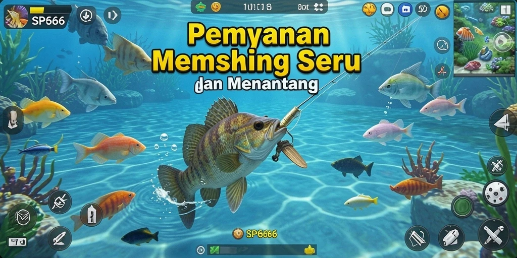Gameplay SP666 yang mendebarkan dengan visual memancing yang menakjubkan.