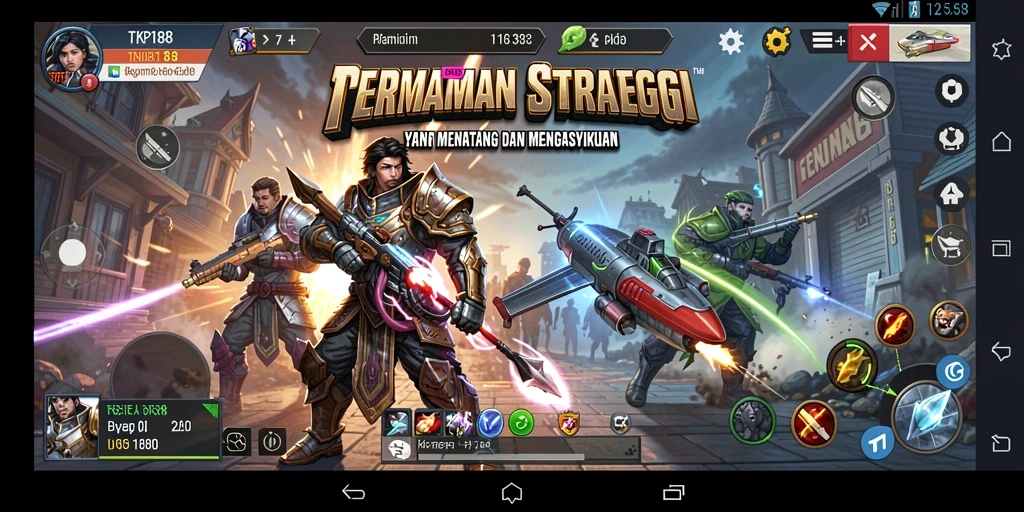 Tampilan gameplay menarik dari TKP188 dengan aksi strategi yang mendebarkan.